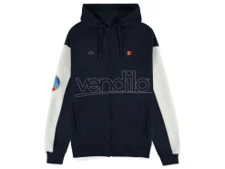 Starfield Zipper Felpa Con Cappuccio Monochrome Emblem Difuzed