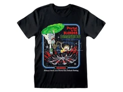 Steven Rhodes T-shirt Rick E Morty Portal Collab Heroes Inc