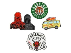Stranger Things Pins 4-Pack Season 4 Cinereplicas