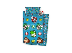 Super Mario Bros Fogli Set Letto 90cm Nintendo