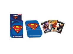 Superman Playing Cards In Tin Box Regalo Carte Da Gioco Aquarius Ent
