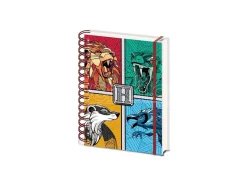 TACCUINO A5 HARRY POTTER HOGWARTS HOUSES HARRY POTTER - CANCELLERIA/SCUOLA