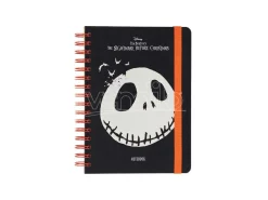 Taccuino A5 Nightmare B.c. Jack Face Disney Before Natale - Cancelleria/scuola