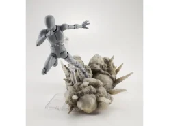 Tamashii Effect Action Figura Accessory Explosion Gray Ver. For S.h.figuarts Bandai Tamashii Nations