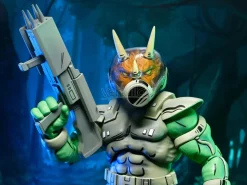Tartarughe Ninja Mirage Comics Shock Commando Triceraton Af Action Figura Neca