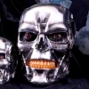 Terminator 2 HEAD PLAQUE PLACCA DA MURO 23 Cm NEMESIS NOW