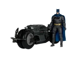 The Flash Dc Multiverse Vehicle Batcycle Con Batman Mcfarlane Toys