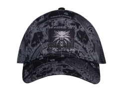 The Witcher Baseball Logo Black Difuzed