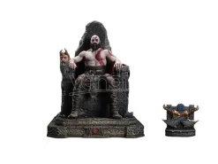 Throne Legacy God Of War Series Statua 1/3 Ragnarok Master Thyself Kratos Bonus Version 67 Cm Prime 1 Studio