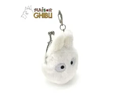 Totoro Small White Funwari Mini Borsellino Portamonete Studio Ghibli