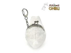 Totoro Small White Funwari Mini Borsellino Portamonete Studio Ghibli