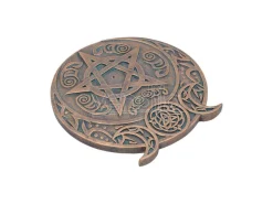 TRIPLE MOON FRAGRANCE INCENSE BURNER BRUCIAINCENSO NEMESIS NOW