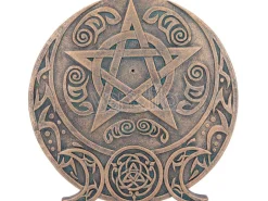 TRIPLE MOON FRAGRANCE INCENSE BURNER BRUCIAINCENSO NEMESIS NOW