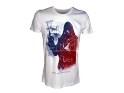 T/S ASSASSIN CREED ARNO FRENCHFLAG WHITE - L T-shirt BIO WORLD