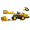 UNIVERSAL HOBBIES UH8153 PALA GOMMATA KOMATSU WA600-8 CON FORCA x BLOCCHI 1:50 Modellino