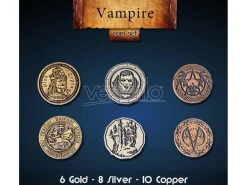 VAMPIRE METAL COINS SET (24) MONETE DM VAULT