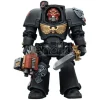Warhammer 40,000 Action Figura Black Templars Terminator 1 Con Power Sword E Storm Bolter 14 Cm Joy Toy (cn)