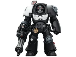 Warhammer 40,000 Action Figura Raven Guard Terminator 3 Con Power Fist E Assault Cannon 14 Cm Joy Toy (cn)