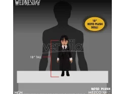 Wednesday Mds Roto Peluche Bambola Mezco Toys