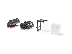 WIKING WK077386 ACCESSORI FRONTALI x TRATTORI  BLACK SET B 1:32 Modellino