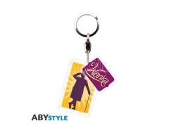 Willy Wonka Portachiavi Acrilico Willy Wonka Viola e Giallo 5,5x3,5 cm AbyStyle