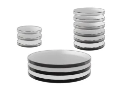 Wizbambino Deep Cuts Clear Bases For Miniatures 12-pack Wizbambino