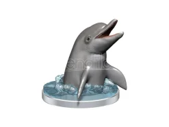 Wizkids Deep Cuts Unpainted Miniature Dolphins Case (6) Wizkids