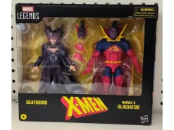 X-men Marvel Legends Action Figura 2-pack Deathbird & Marvel's Gladiator 15 Cm Hasbro Scatola Rovinata