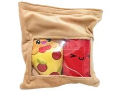 Yummis Together Peluche Figures 2 Pack Pizza & Cola In Take Away Bag 21 Cm Joy Toy (it)