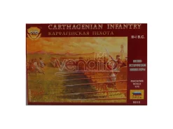 Zvezda Z8010 CARTHAGENIAN INFANTRY KIT 1:72 Kit Figure Militari