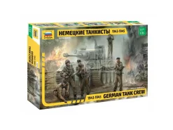 ZVEZDA Z3614 GERMAN TANK CREW WWII LATE KIT 1:35 Modellino