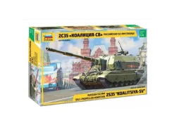 Zvezda Z3677 KOALITSIYA-SV RUSSIAN S.P.G.KIT 1:35 Modellino