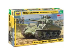ZVEZDA Z3702 M4 A2 SHERMAN KIT 1:35 Modellino