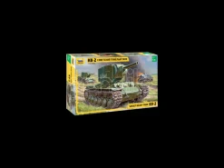 ZVEZDA Z3608 SOVIET HEAVY TANK KV-2 KIT 1:35 Modellino