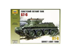 ZVEZDA Z3507 SOVIET LIGHT TANK BT 5 KIT 1:35 Modellino