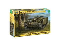 ZVEZDA Z3661 STUG IV GERMAN WWII STURMGESCHUTZ IV KIT 1:35 Modellino