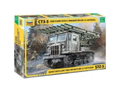 Zvezda Z3700 Stz-5 Con Bm-13 Katyusha Kit 1:35 Modellino