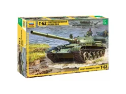 ZVEZDA Z3622 T-62 SOVIET MAIN BATTLE TANK KIT 1:35 Modellino