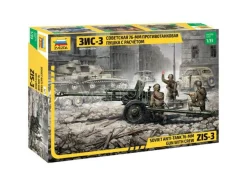 Zvezda Z3671 Zis-3 Con Crew Kit 1:35 Modellino
